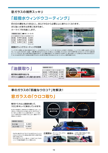 ウィンドウ/ウロコ取り