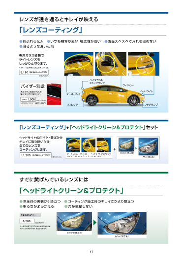 レンズ/ヘッドライト