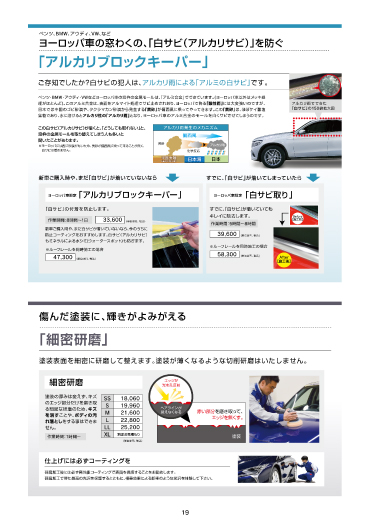 アルカリブロックキーパー/細密研磨